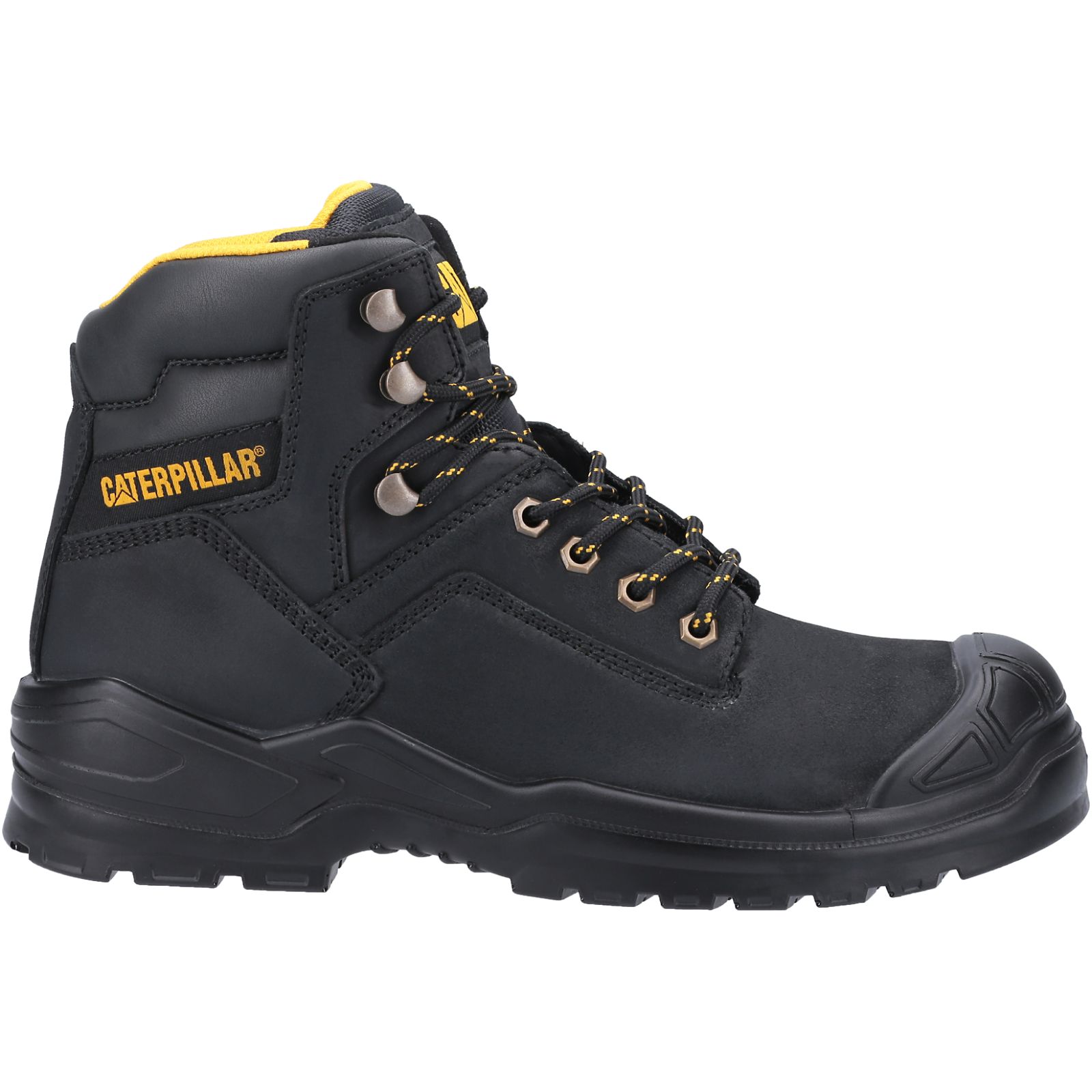 Caterpillar Men's Striver Bump Steel Toe S3 Src Work Boots Black CAT-70569